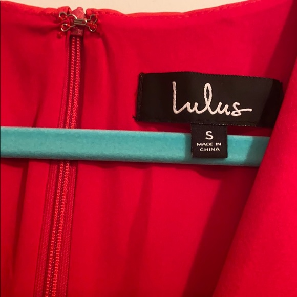 NWT | LULU’S Red Sweetheart Minidress | S - Picture 4 of 8